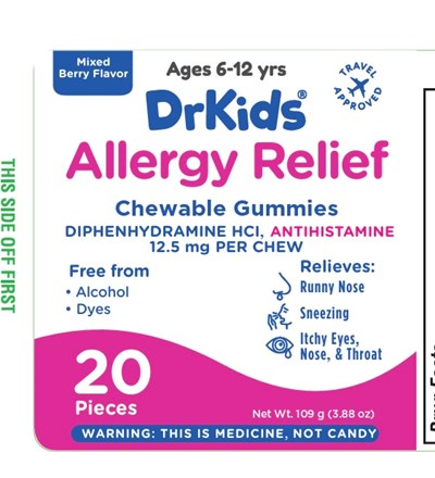 Allergy 20ct Berry (Dr. Kids Allergy 20ct Berry  Pdp)